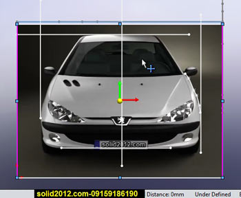 فیلم آموزش طراحی ماشین خودرو 206 در solidworks