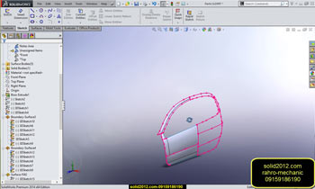 فیلم آموزش طراحی ماشین خودرو 206 در solidworks