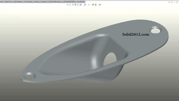 آموزش طراحی سینک آشپزخانه با SOLIDWORKS 2016