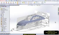 اموزش رندر گرفتن از مدل خوردو طراحی ماشین با solidworks