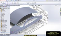 اموزش رندر گرفتن از مدل خوردو طراحی ماشین با solidworks