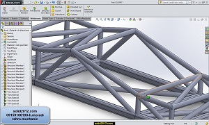 واشر حرفه ای پیشرفته نرم افزار solidworks