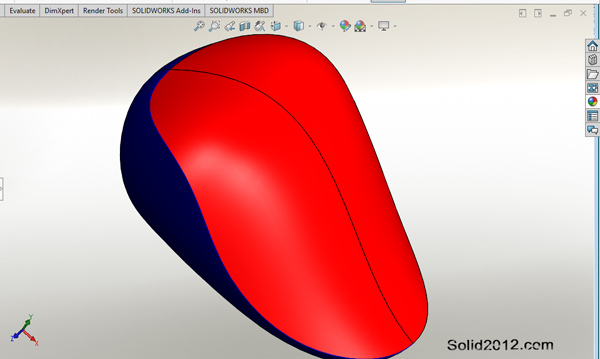 طراحی موس با solidwork