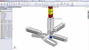 شبیه سازی حرکت در محیط solidmotion در نرم افزار solidworks 