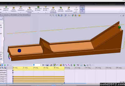 شبیه سازی در محیط solidmotion در نرم افزار solidworks 2013 2014