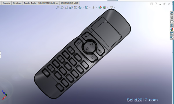 اموزش مدلسازی پیشرفته گوشی تلفن همراه فرز مدولی در نرم افزار سالیدورک -solidworks 2013