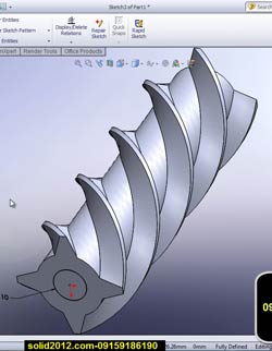 فیلم اموزش مدلسازی پیشرفته نرم افزار سالیدورک -solidworks-2013