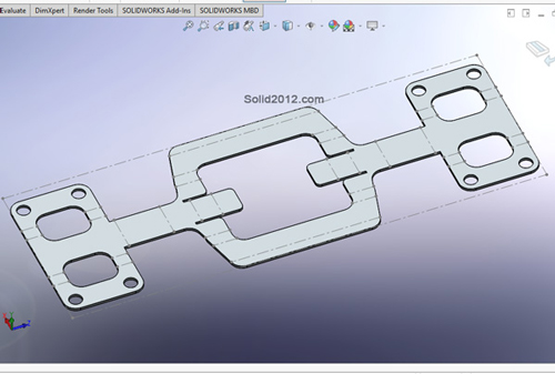 طراحی مدل پیچیده با solidworks