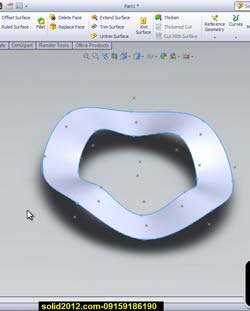 واشر اموزش پیشرفته نرم افزار solidworks